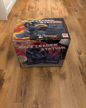 Volante + pedaliera PS1 Access Line Race Leader St