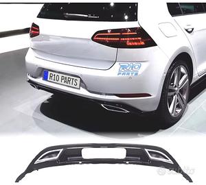 DIFFUSORE VOLKSWAGEN VW GOLF 7 12-17 LOOK R LINE 0