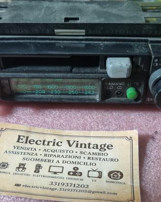 *0578NN-Stereo Auto Autovox Caimano Autoradio Cass