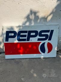 Insegna cartello pubblicitario pepsi