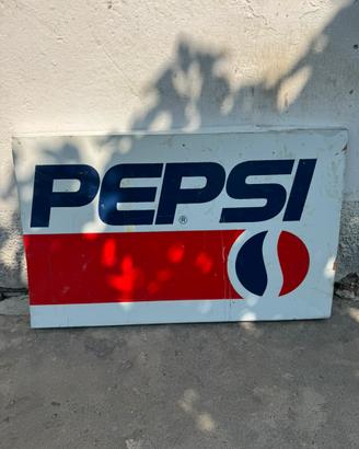 Insegna cartello pubblicitario pepsi