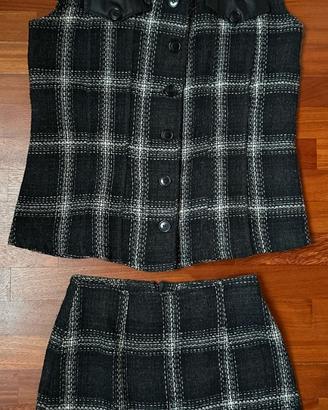 Abito Completo Donna Gilet e Gonna