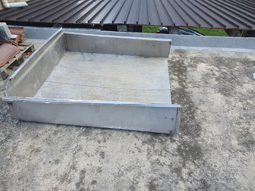 Cassone INOX Piaggio APE MP