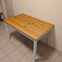 Tavolo IKEA JOKKMOKK 118x74 cm Legno Massello 4 Po