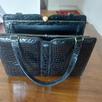 Borsa vintage coccodrillo