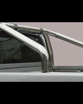 Nissan Navara D22 NP300 Roll bar e bull bar inox