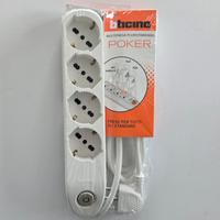 Multipresa BTicino Poker 4 prese pluri-standard 16
