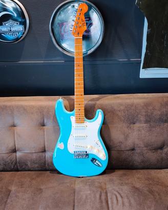 Stratocaster daphne blu - boutique - T&P guitars