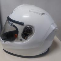 Casco integrale Suomy bianco-XS