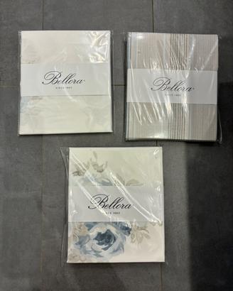 Completo letto matrimoniale fiori BELLORA