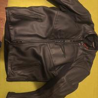 Giubbotto moto in pelle Alpinestars tg 52