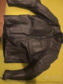 Giubbotto moto in pelle Alpinestars tg 52