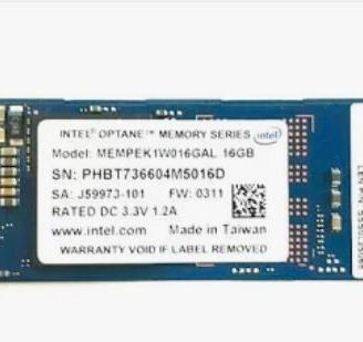 Memoria Intel Optane M10 16GB M.2