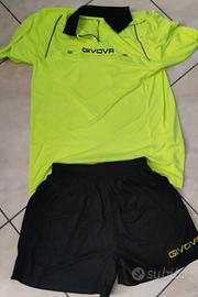 Completo Arbitro Givova Maglia e Short Fluo Tg M