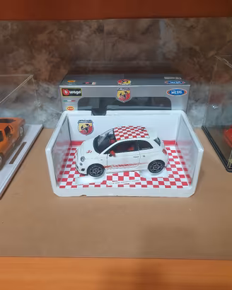 Fiat Nuova 500 Abarth Bburago scala da 1/18