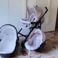 Trio passeggino Chicco più culla Foppapedretti