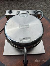 Crepiera professionale techfood doppia piastra