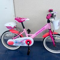 Bici bambina 16” Lombardo Mariposa