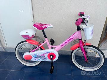 Bici bambina 16” Lombardo Mariposa