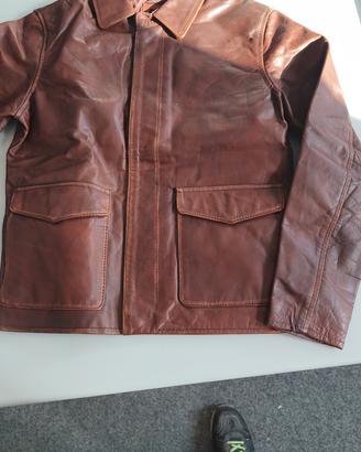 giacca vera pelle indiana jones