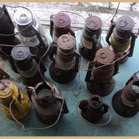 Lampade usati per traini a petrolio