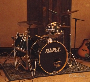 Batteria acustica Mapex series M con piatti e acc