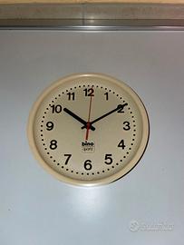 BINO QUARTZ OROLOGIO DA PARETE ANNI '70