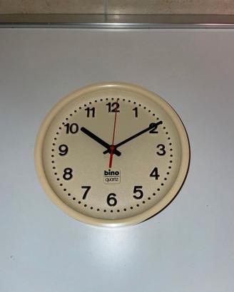 BINO QUARTZ OROLOGIO DA PARETE ANNI '70