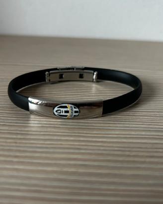 Braccialetto Juventus in silicone