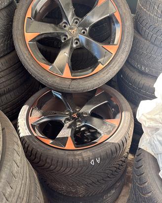 2 ruote Cupra +2 omaggio - cerchi originali +gomme