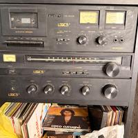 Impianto Stereo Vintage LOGIC’S Rack 80 con casse