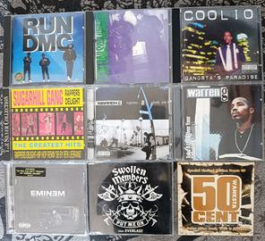Lotto 9 CD Rap, Hip-Hop e G-Funk Anni '80-'00