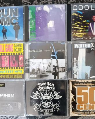 Lotto 9 CD Rap, Hip-Hop e G-Funk Anni '80-'00