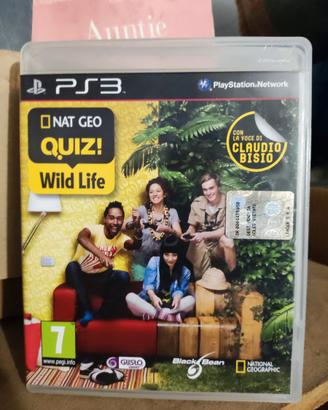 NAT GEO QUIZ WILD LIFE ps3