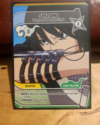 carta Naruto errore di stampa 