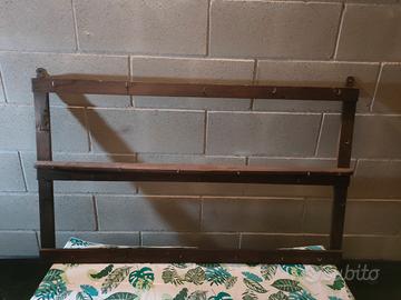 Porta attrezzi vintage in legno 