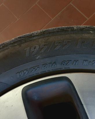 ruote cerchio copricerchi Citroen C3 Picasso 