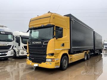 Scania r 450 e6 cassa scarrabile + rim. biga zorzi