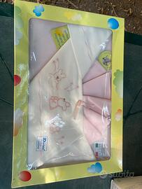 🍼 Lenzuolino Culla/Passeggino in Puro Cotone