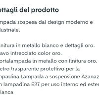 Nuovo lampadario moderno stile industriale 