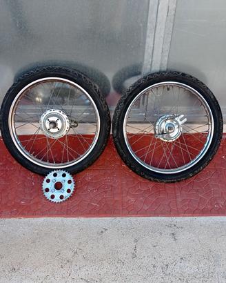 cerchi completi da 16 per califfone Piaggio 