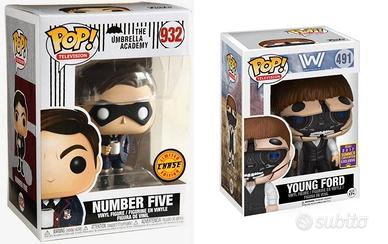 Funko Pop Number Five Chase e Young Ford