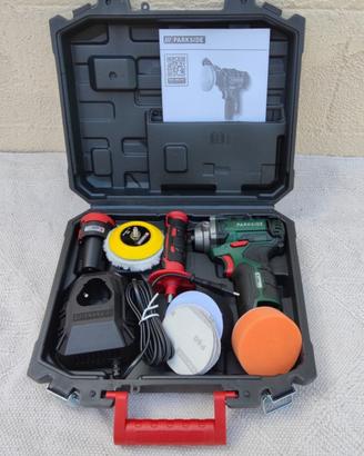 Lucidatrice 12v Parkside NUOVA COMPLETA