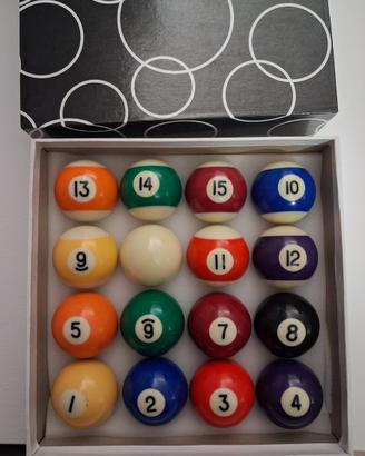 Set di palle da biliardo