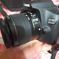 Canon EOS 2000 D completo 