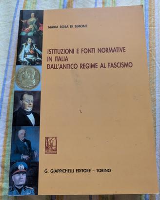 Istituzioni e Fonti Normative in Italia..Di Simone