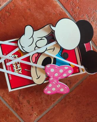 selfie di Minnie e topolino 
