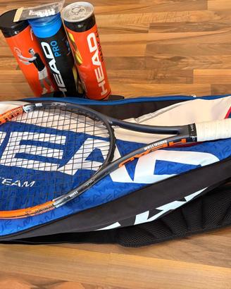 Head radical team completo con borsa