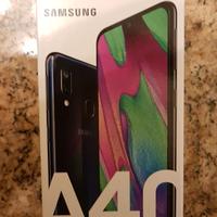 Samsung a40 cellulare smartphone nero 