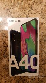 Samsung a40 cellulare smartphone nero 